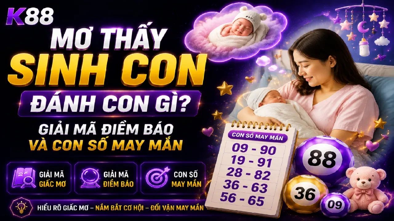 K88 Mơ Thấy Sinh Con Đánh Con Gì? Giải Mã Điềm Báo Và Con Số May Mắn