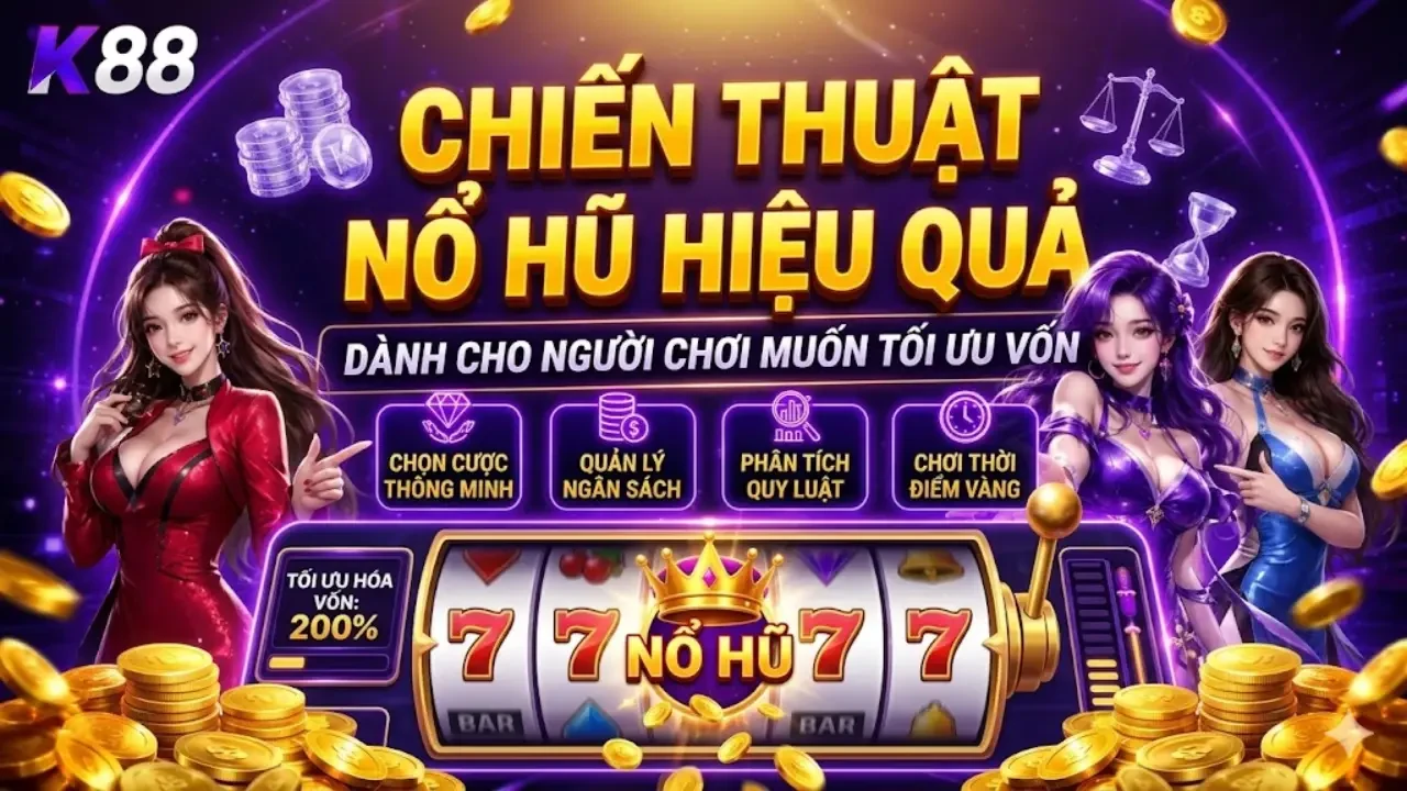 K88 Chiến Thuật Nổ Hũ Hiệu Quả Dành Cho Người Chơi Muốn Tối Ưu Vốn
