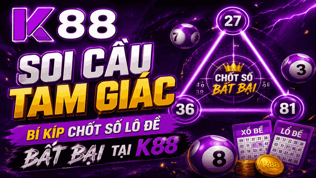 K88 Soi Cầu Tam Giác – Bí Kíp Chốt Số Lô Đề Bất Bại Tại K88